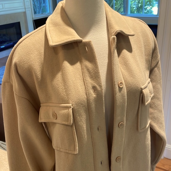 Worn Once! LOVERS + FRIENDS ‘Belted Utility Fleece’ Jacket - Picture 10 of 14